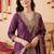 Women Ethnic Motifs Embroidered Kurta with Trousers & With Dupatta