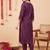 Women Ethnic Motifs Embroidered Kurta with Trousers & With Dupatta