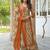 Cotton cambric printed anarkali kurti-pant-dupatta set