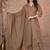 Cotton cambric straight kurti-pant-dupatta set