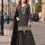 Black georgette semi stitched suit with embroidery & sequence work