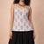 Grey cotton corset kurti
