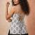 Grey cotton corset kurti