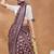 Checked silk bland saree