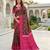 Green art silk ikkat and patola weaving concept saree & contrast blouse