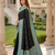 Black soft silk blend saree with zari weaving meenakari design