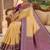 Cream soft silk blend saree with zari weaving meenakari design