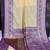 Cream soft silk blend saree with zari weaving meenakari design