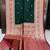 Green soft silk blend saree with zari weaving meenakari design