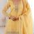 white color festive eid special silk blend suit dress palazzo style for  women's