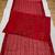 red georgette embroidered sequin saree with designer blouse
