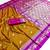 Mustard soft silk blend saree with zari weaving meenakari design