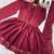Heavy roman silk embroidery  work and wine readymade salwar suit
