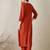 Women Ethnic Motifs Embroidered Pleated Thread Work Kurta with Trousers