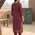 Women Printed Cotton Kurta with Trousers & With Dupatta