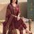 Women Printed Cotton Kurta with Trousers & With Dupatta
