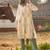 Women Floral Printed Cotton Kurta with Trousers