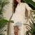 Women Animal Embroidered Thread Work Cotton Kurta with Trousers