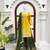 Yellow crepe thread & sequence work palazzo set with georgette dupatta