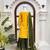 Yellow crepe thread & sequence work palazzo set with georgette dupatta
