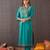 Women Embroidered Straight Kurta Trousers With Dupatta Set