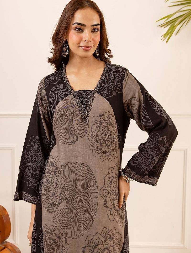 Women Ethnic Motifs Printed Kurta with Palazzos
