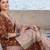 Women Ethnic Motifs Printed Mirror Work Cotton Kurta with Trousers & With Dupatta