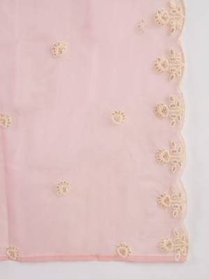 Women Ethnic Motifs Embroidered Thread Work Kurta with Trousers & With Dupatta 2