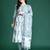 Floral Printed Empire Cotton Kurta with Trousers & Dupatta