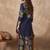 Women Ethnic Motifs Printed Cotton Kurta with Trousers