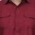 Men's solid pathani kurta and patiala pyjama set - maroon
