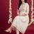 Women Floral Embroidered Empire Thread Work Cotton Kurta with Trousers