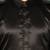 Men's solid pathani kurta and patiala pyjama set - black
