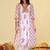 Women Ethnic Motifs Printed Tiered Cotton Kurta with Trousers
