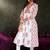 Women Ethnic Motifs Printed Tiered Cotton Kurta with Trousers