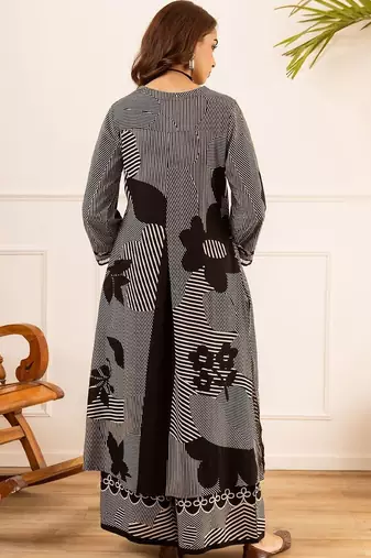 Women Printed Kurta with Palazzos