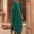 Women Ethnic Motifs Embroidered Thread Work Liva Kurta with Trousers & With Dupatta
