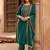 Women Ethnic Motifs Embroidered Thread Work Liva Kurta with Trousers & With Dupatta