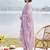 Women Floral Printed Panelled Mirror Work Cotton Kurta with Trousers & With Dupatta
