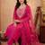 Women Ethnic Motifs Embroidered Regular Kurta with Trousers & With Dupatta