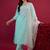 Women Ethnic Motifs Embroidered Mirror Work Kurta with Trousers & With Dupatta