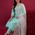 Women Ethnic Motifs Embroidered Mirror Work Kurta with Trousers & With Dupatta