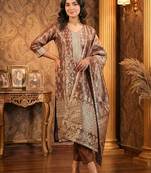 Women Ethnic Motifs Printed Kurta with Trousers & Dupatta