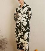 Women Floral Printed Sequinned Kurta with Trousers