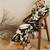 Women Floral Printed Sequinned Kurta with Trousers