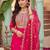 Women Ethnic Motifs Embroidered Thread Work Kurta with Trousers & With Dupatta