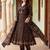 Women Printed Mirror Work Cotton Kurta with Trousers & With Dupatta