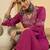 Women Ethnic Motifs Embroidered Thread Work Kurta with Trousers