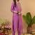 Women Ethnic Motifs Embroidered Kurta with Trousers & With Dupatta