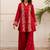 Women Ethnic Motifs Embroidered Thread Work Kurta with Palazzos